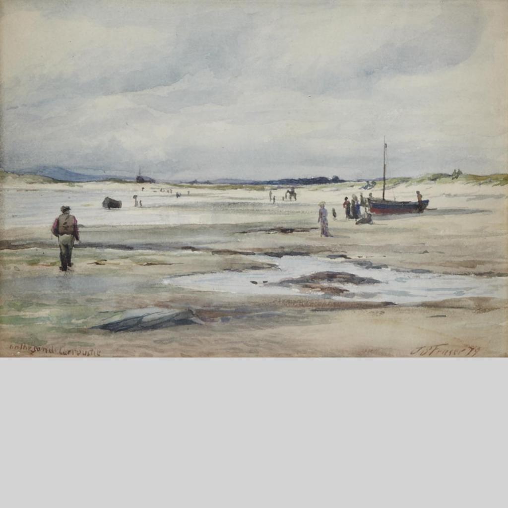 John Arthur Fraser (1838-1898) - On The Sands, Carnoustie