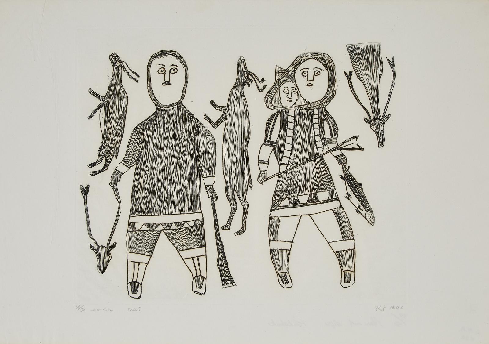 Kiakshuk (1886-1966) - Man And Wife