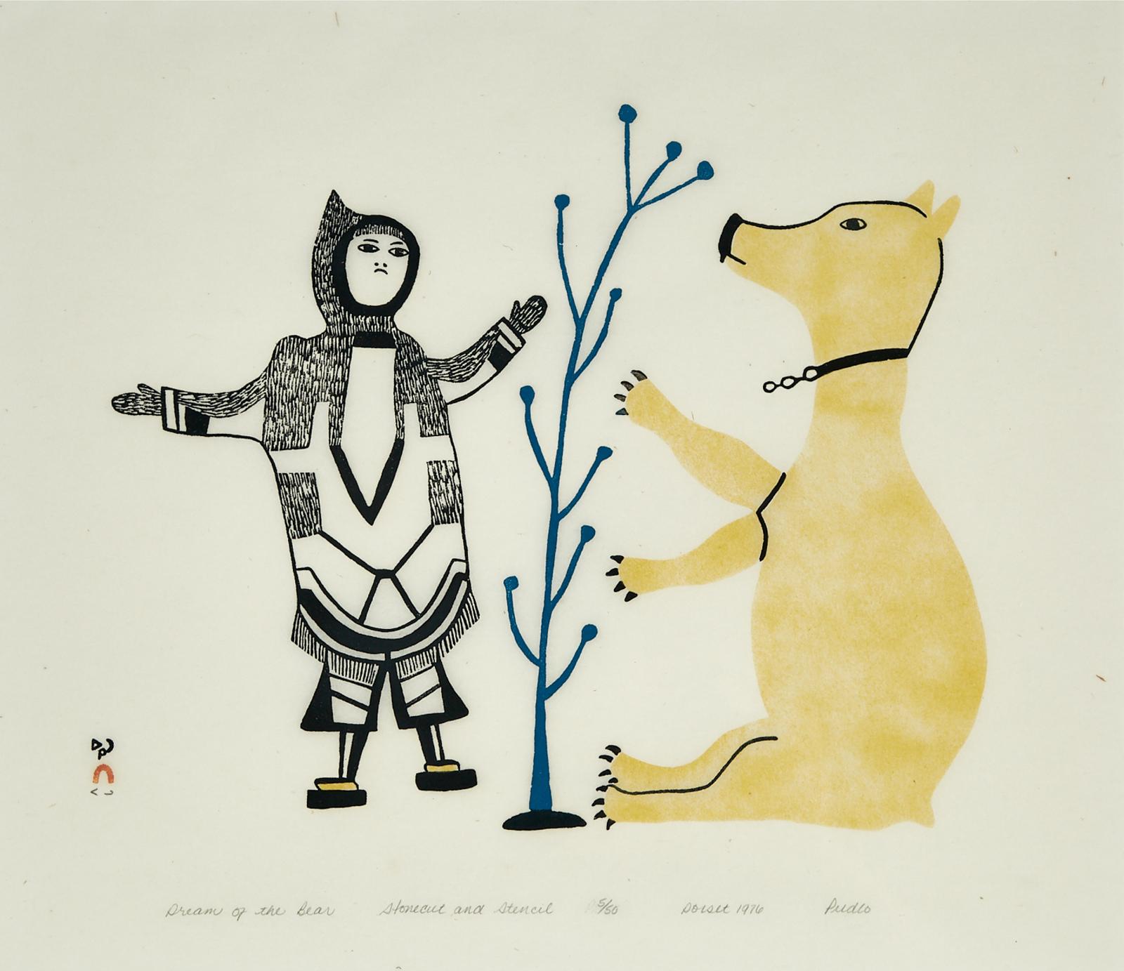 Pudlo Pudlat (1916-1992) - Dream Of The Bear