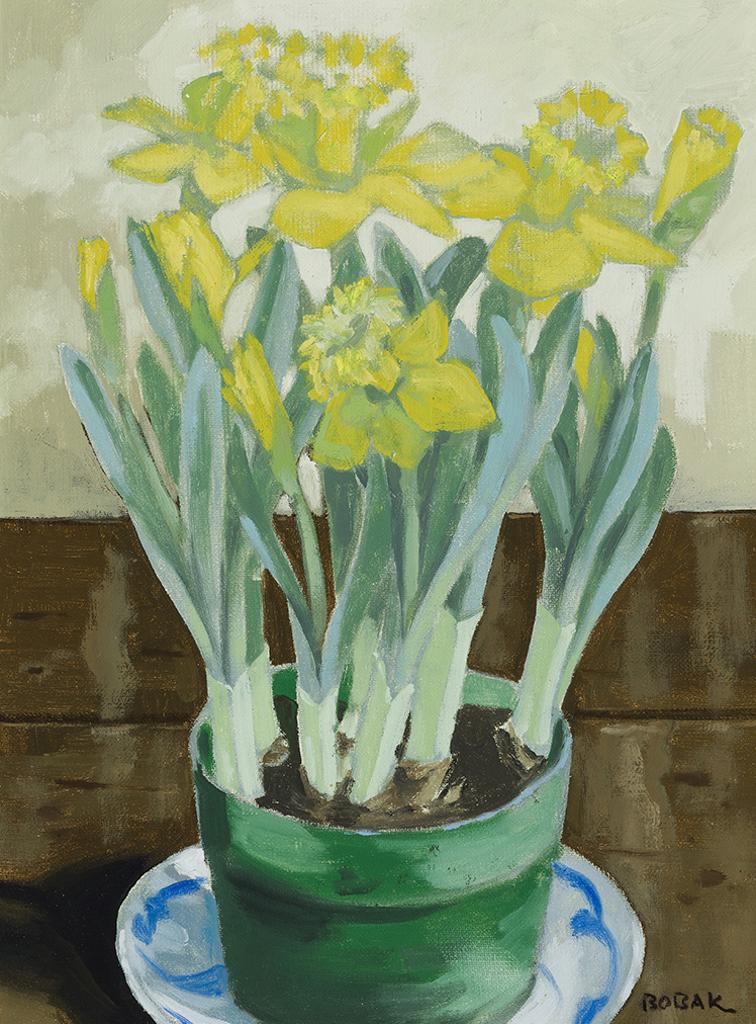 Bruno Joseph Bobak (1923-2012) - Daffodils