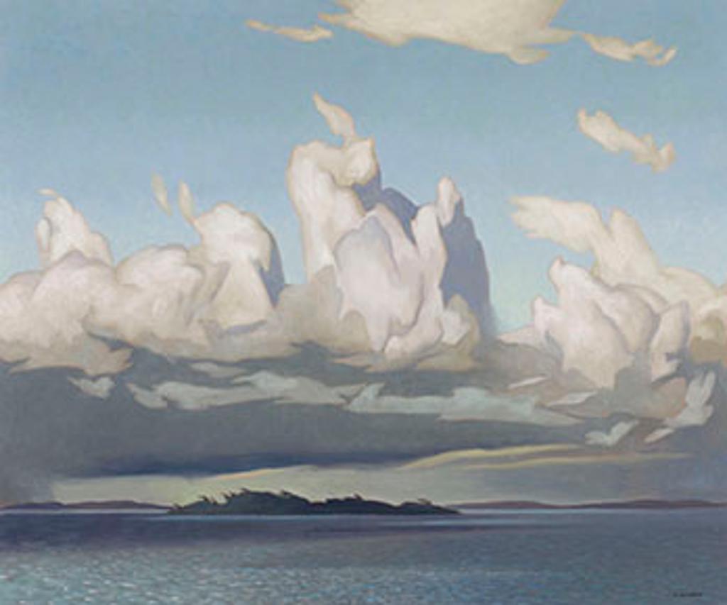 Alfred Joseph (A.J.) Casson (1898-1992) - Cloud Formations, Jacknife, Georgian Bay