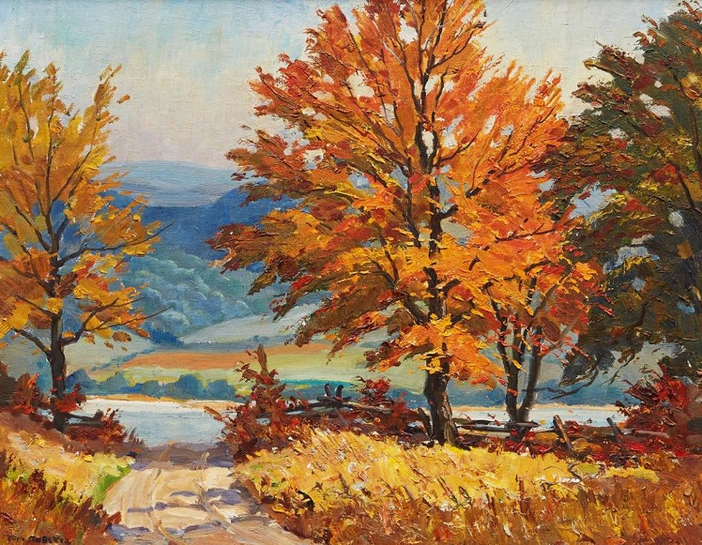 Thomas Keith (Tom) Roberts (1909-1998) - Autumn in the Trent Valley
