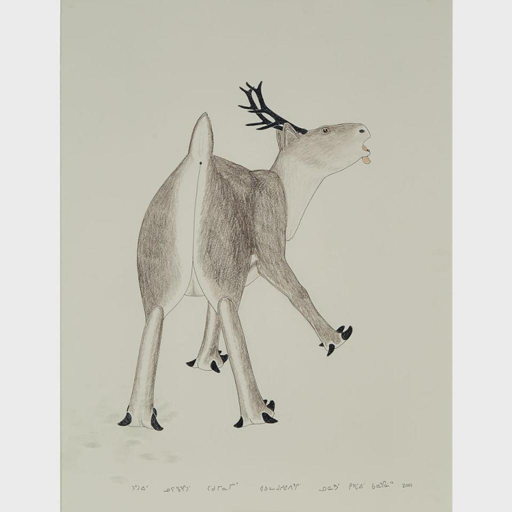 Kananginak Pootoogook (1935-2010) - Female Caribou