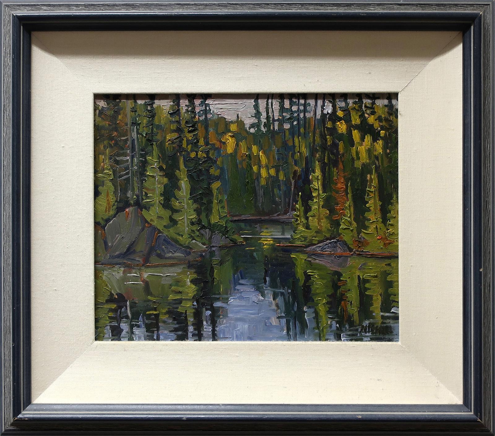 Lawrence Nickle (1931-2014) - Crozier Lake, Northern Algoma, Ont.