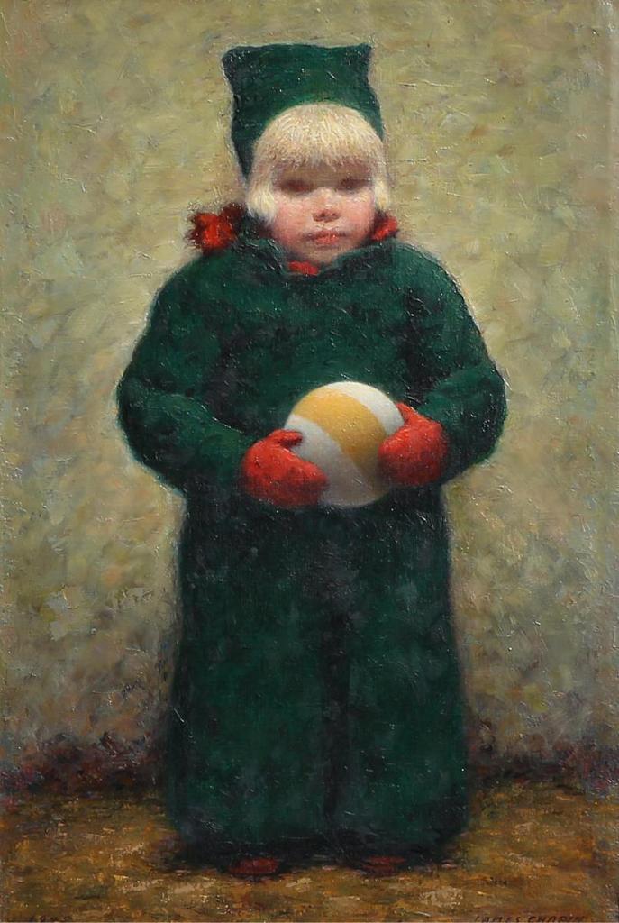 James Ormsbee Chapin (1887-1975) - Little Boy In A Snowsuit; 1945