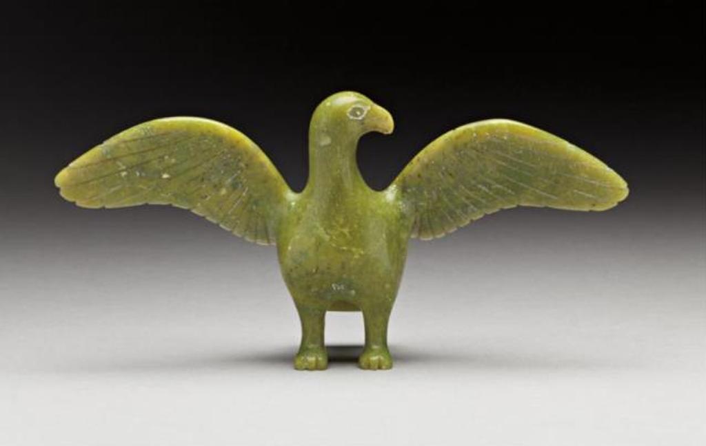Abraham Etungat (1911-1999) - Bird with Wings Spread, ca. 1980