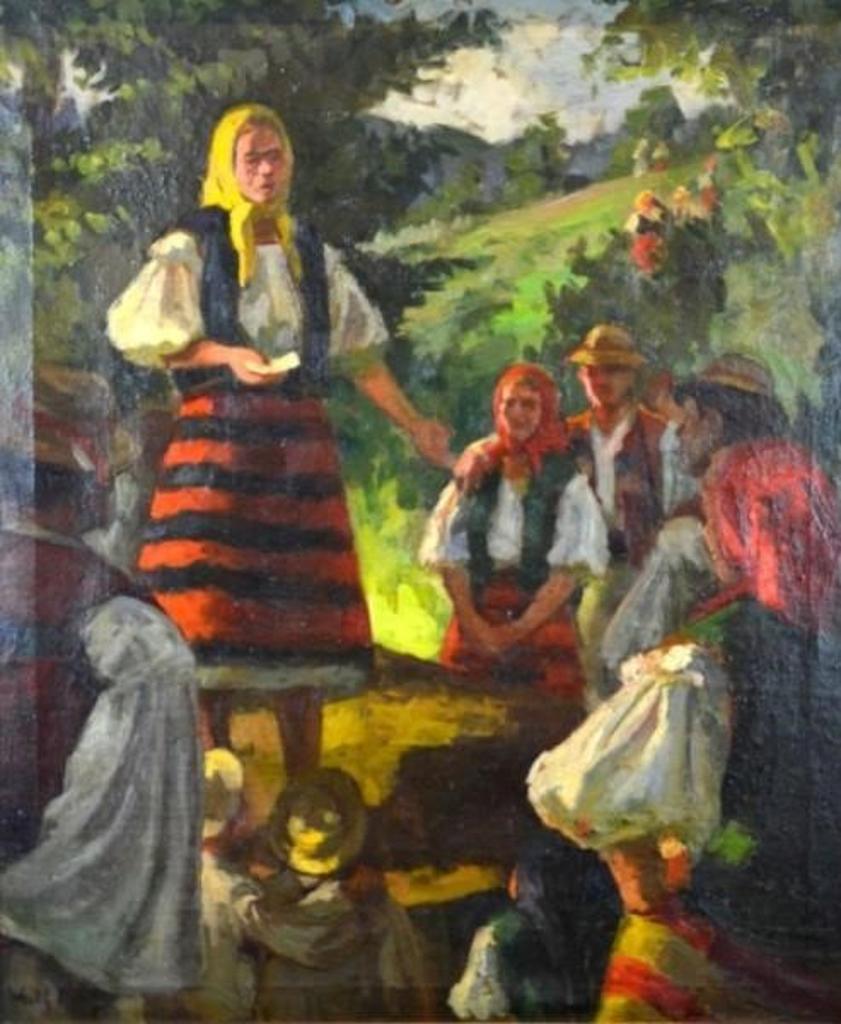 Weith Laszlo (1914-1973) - Women in Traditional Dress