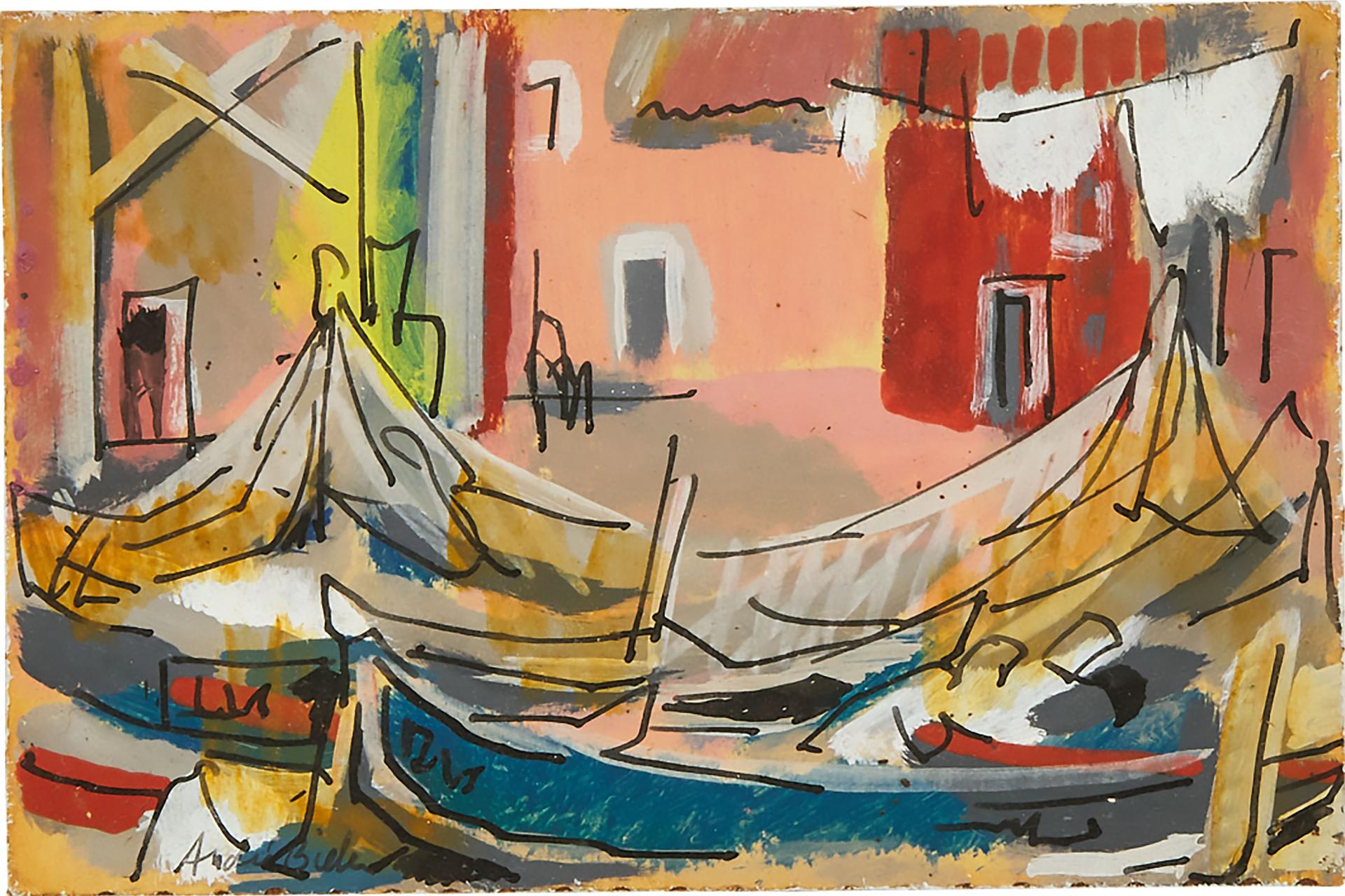 André Charles Biéler (1896-1989) - Murano (Miniature), 1962