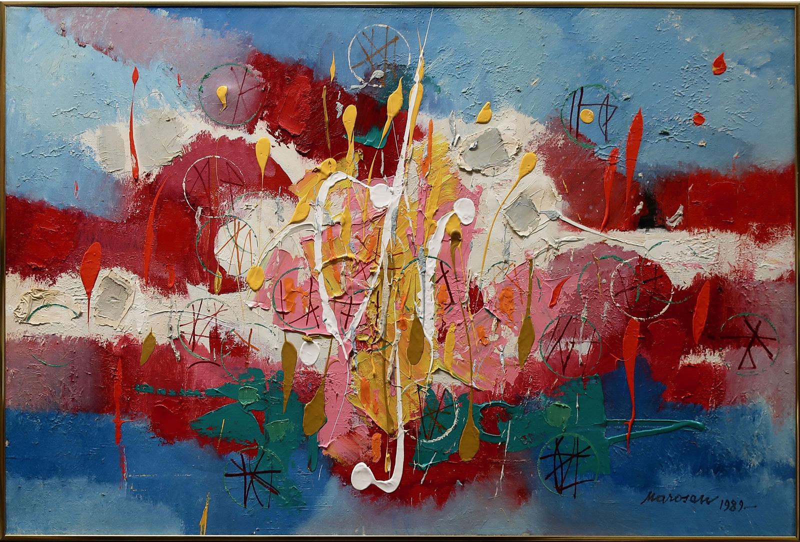 Gyula (Julius) Marosan (1915-2003) - Untitled (Abstract)