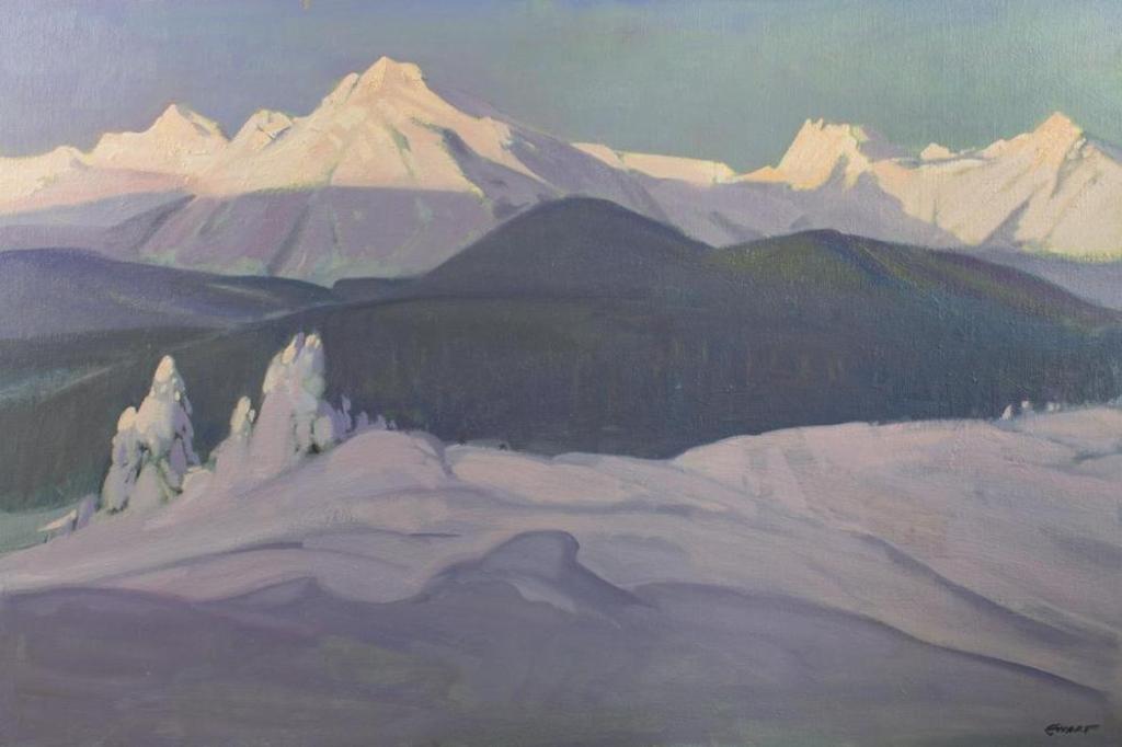 Peter Maxwell Ewart (1918-2001) - Winter Sunset