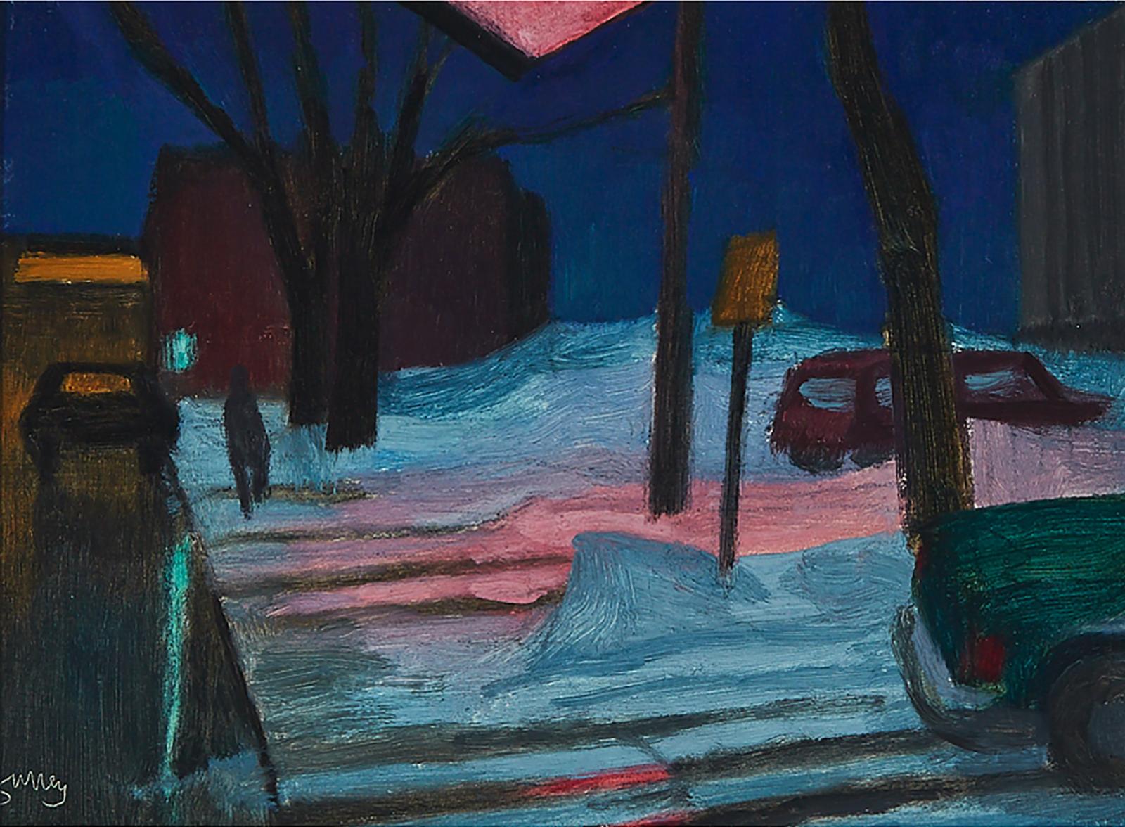 Philip Henry Howard Surrey (1910-1990) - Night Scene