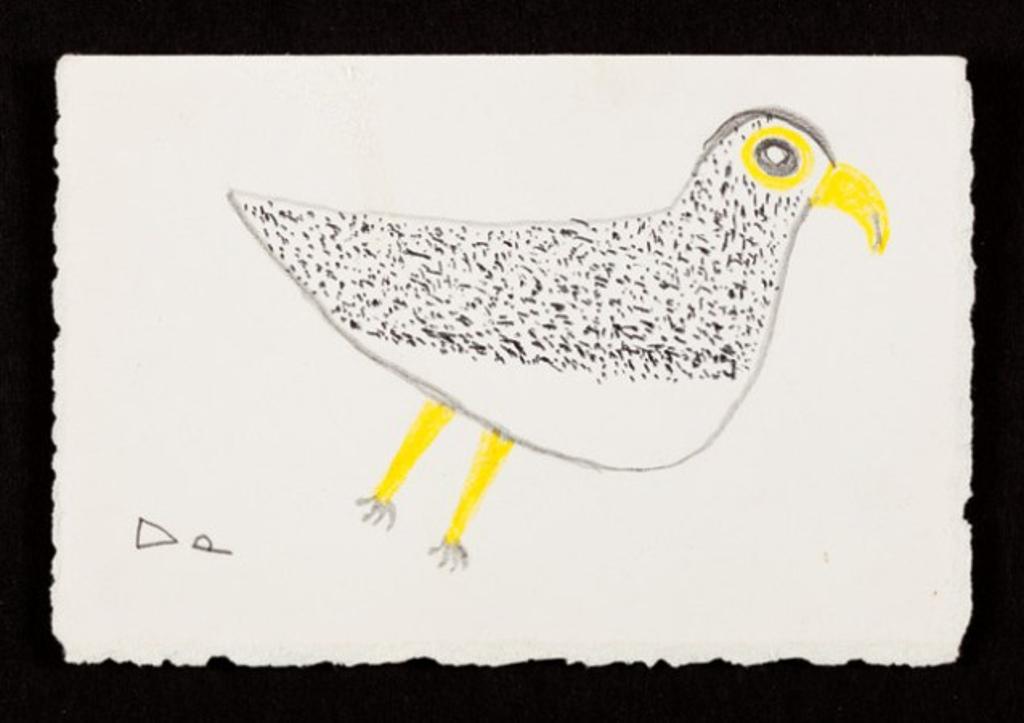 Jessie Oonark (1906-1985) - Bird, 1970, graphite
