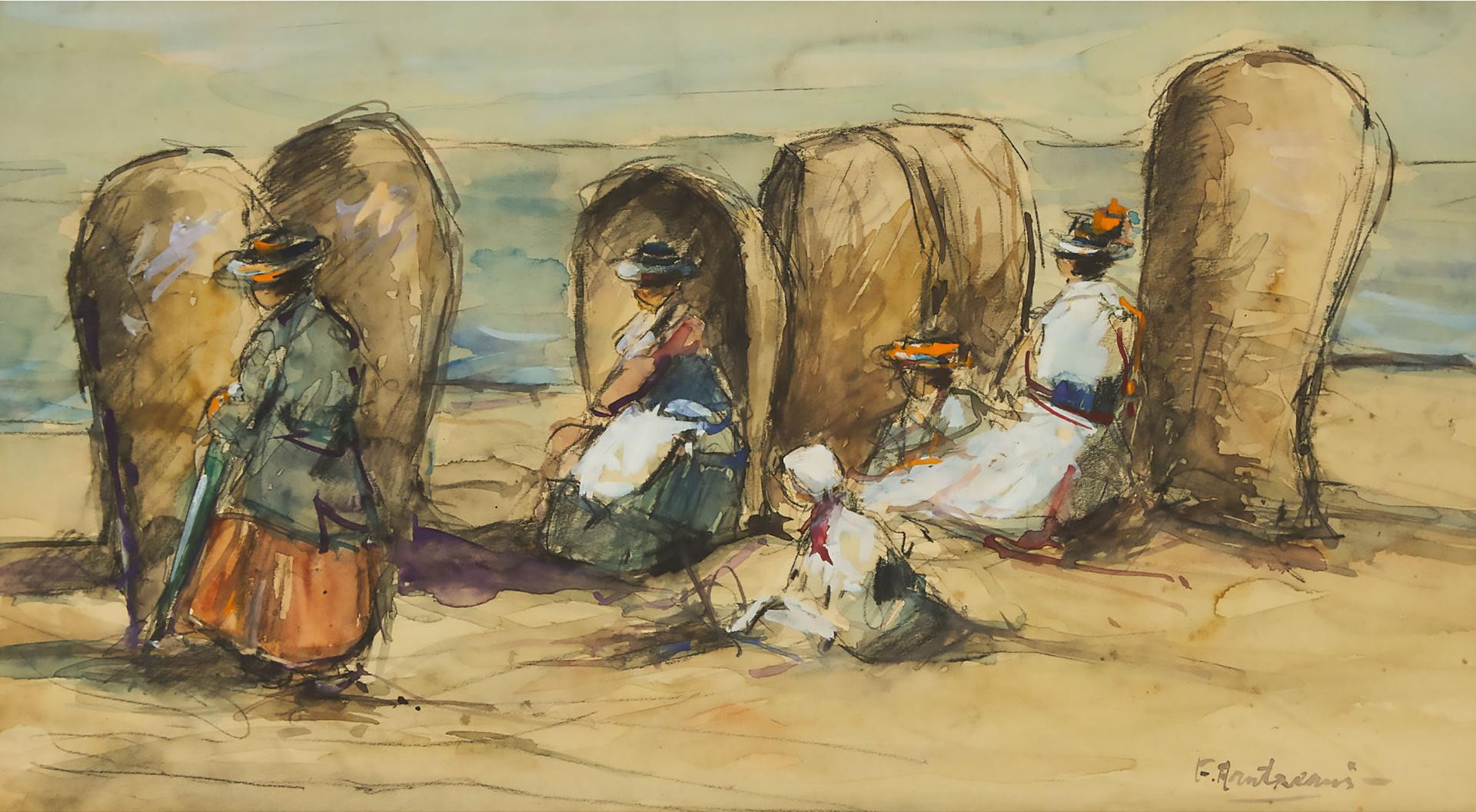 Floris Arntzenius - Women And Children By The Seaside
