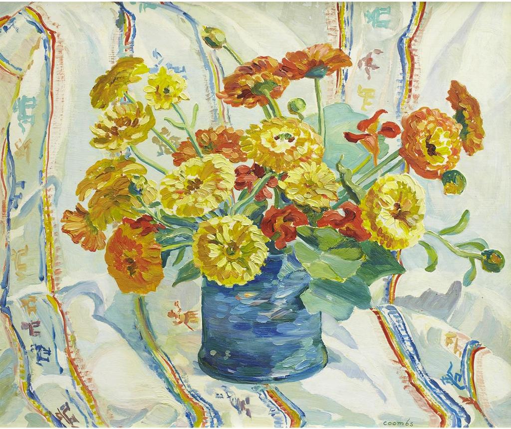Edith Grace (Lawson) Coombs (1890-1986) - Still Life (Marigolds)