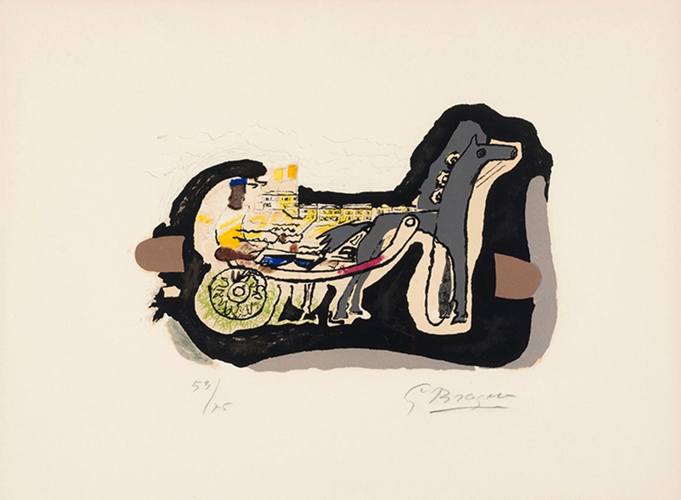 Georges Braque (1882-1963) - Gélinotte