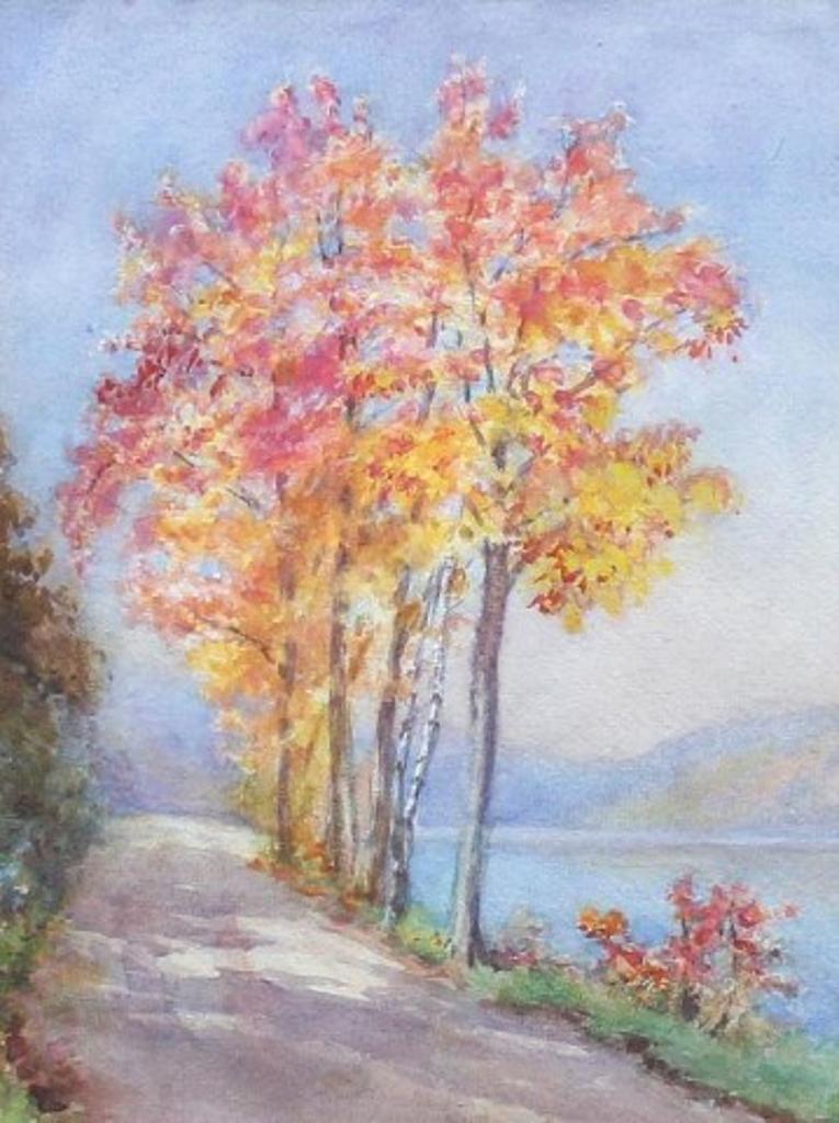 Emily Mary Bibbens Warren (1869-1956) - Autumn Trees