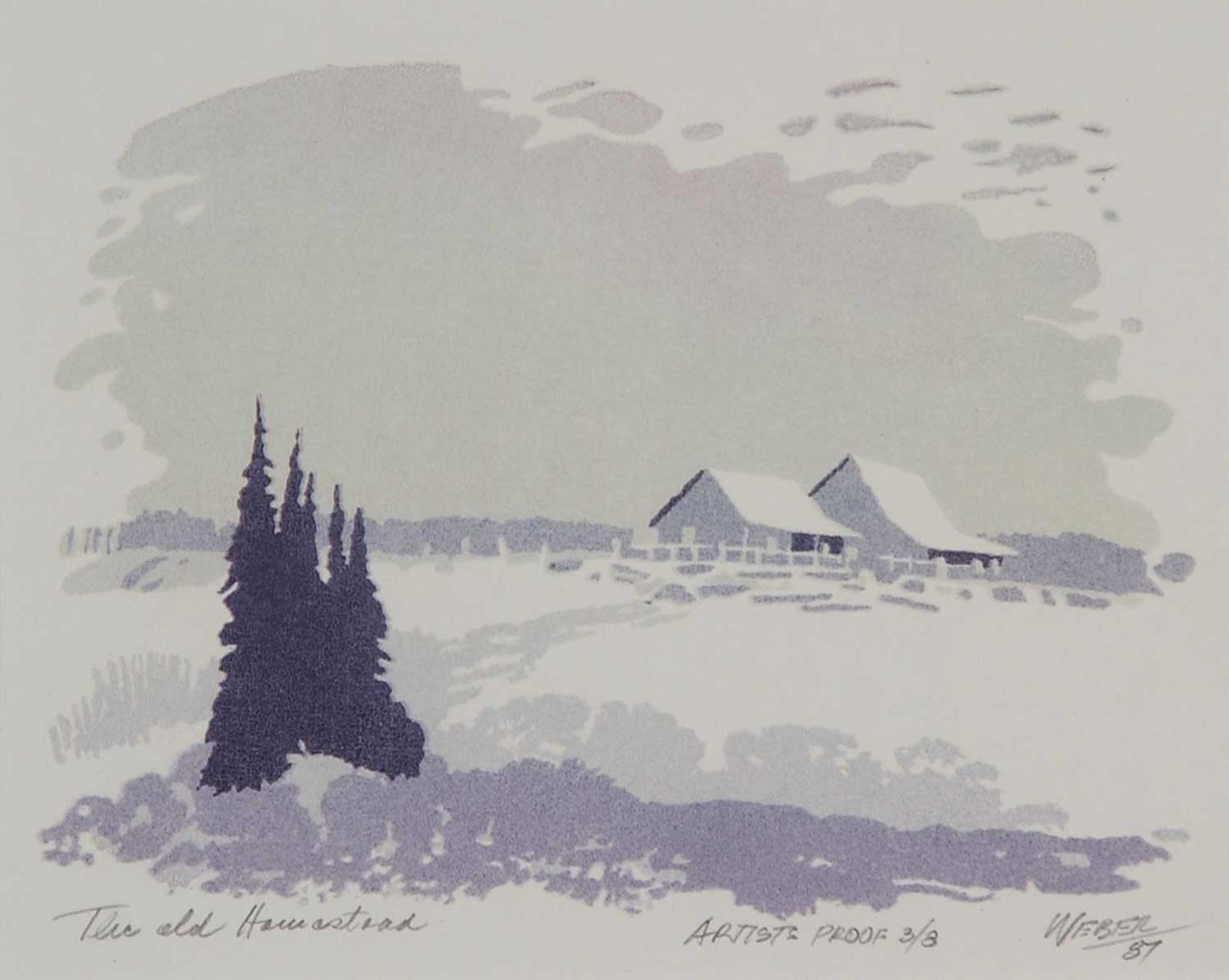 George Weber (1907-2002) - The Old Homestead  #A.P. 3/8