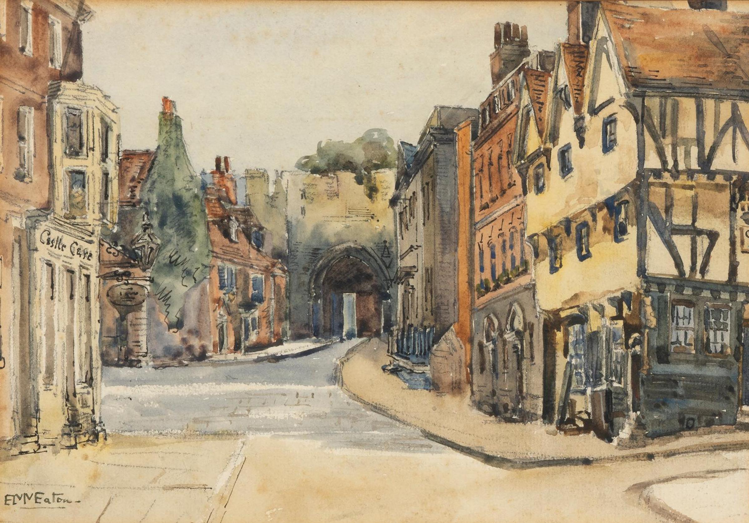 Ellen Mary Maria Eaton (1865-1949) - Castle Gate