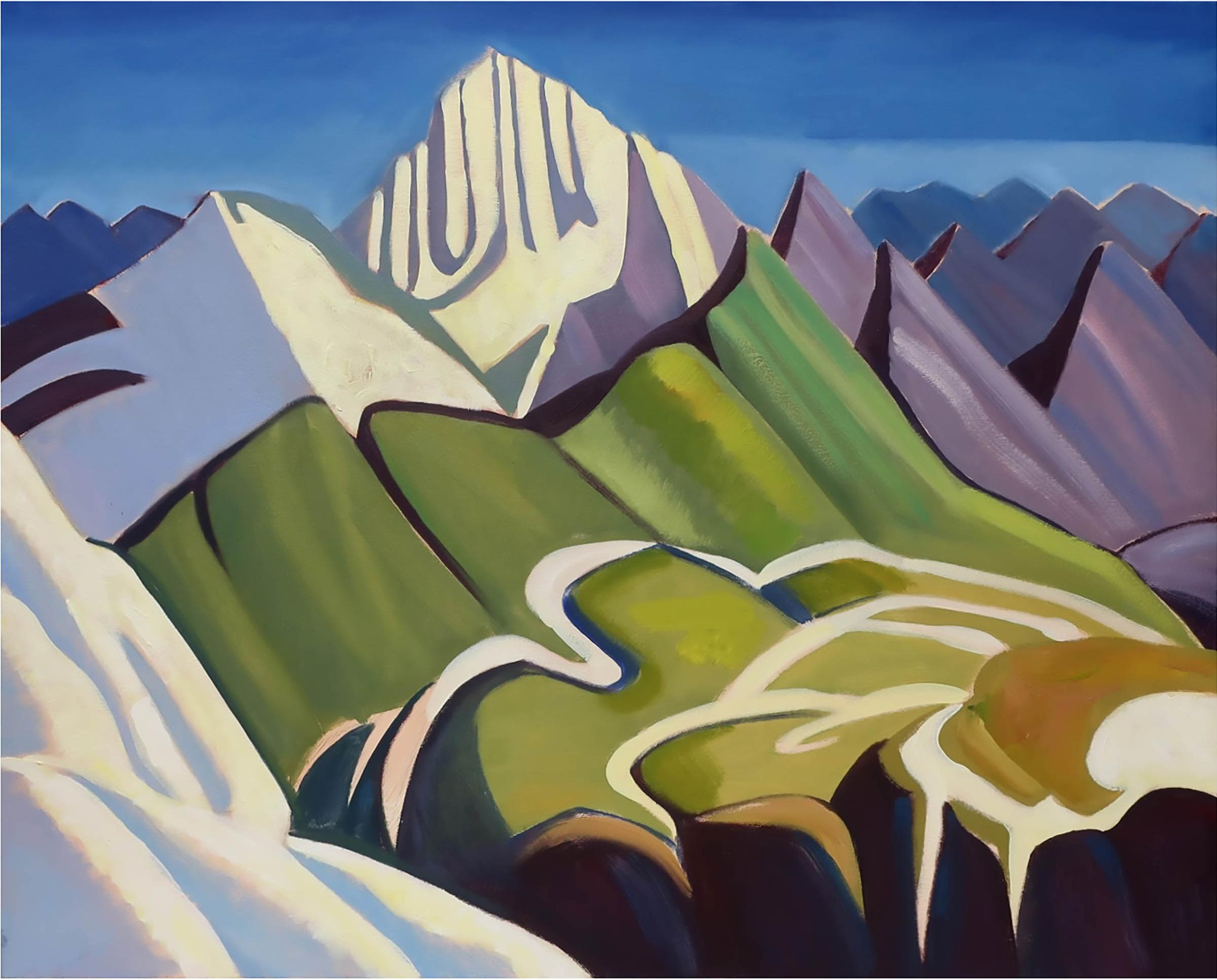 Alex Korenfeld (1944) - Lake And Mountains