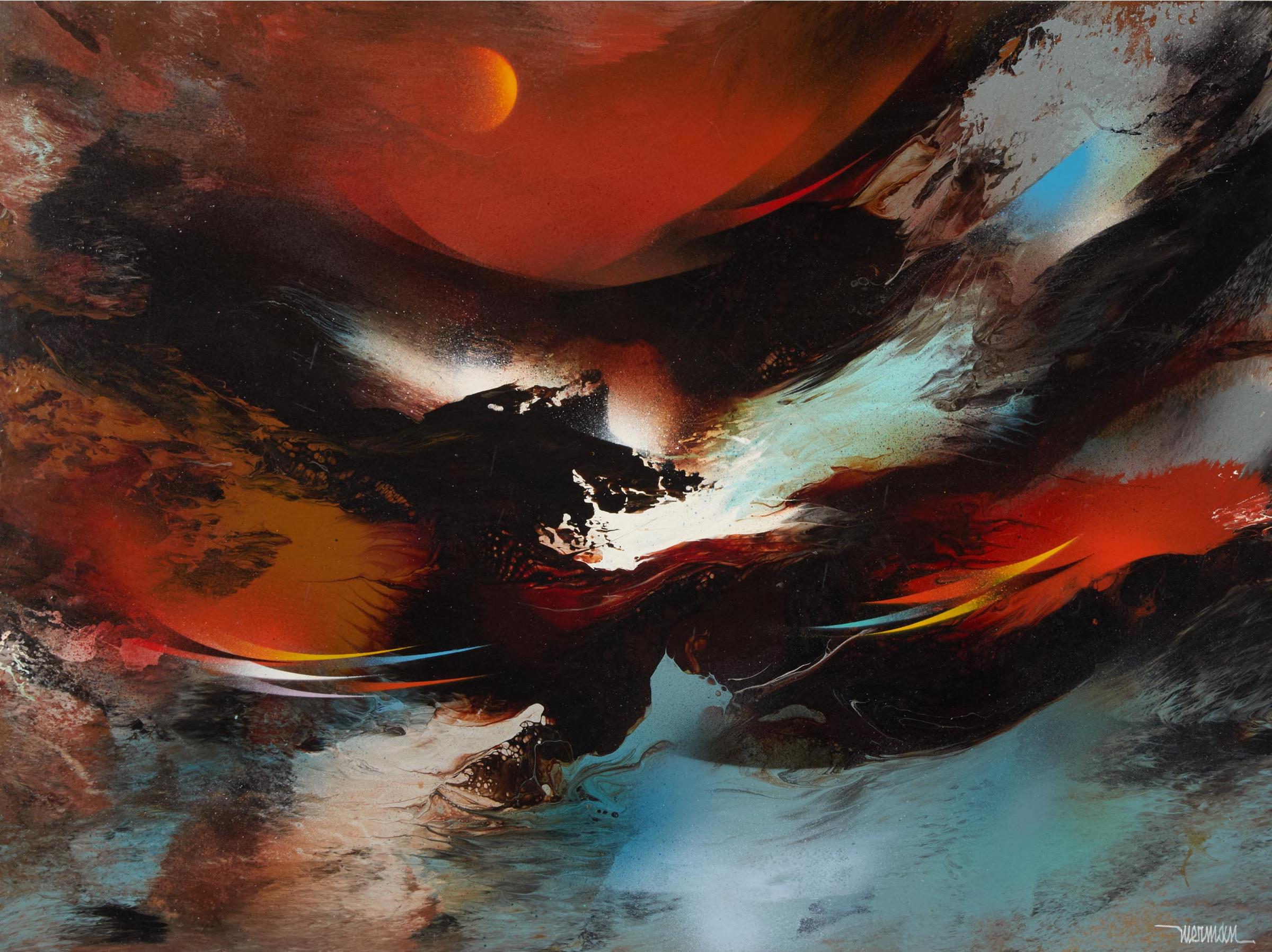 Leonardo M. Nierman (1932) - Genesis, Ca. 1979