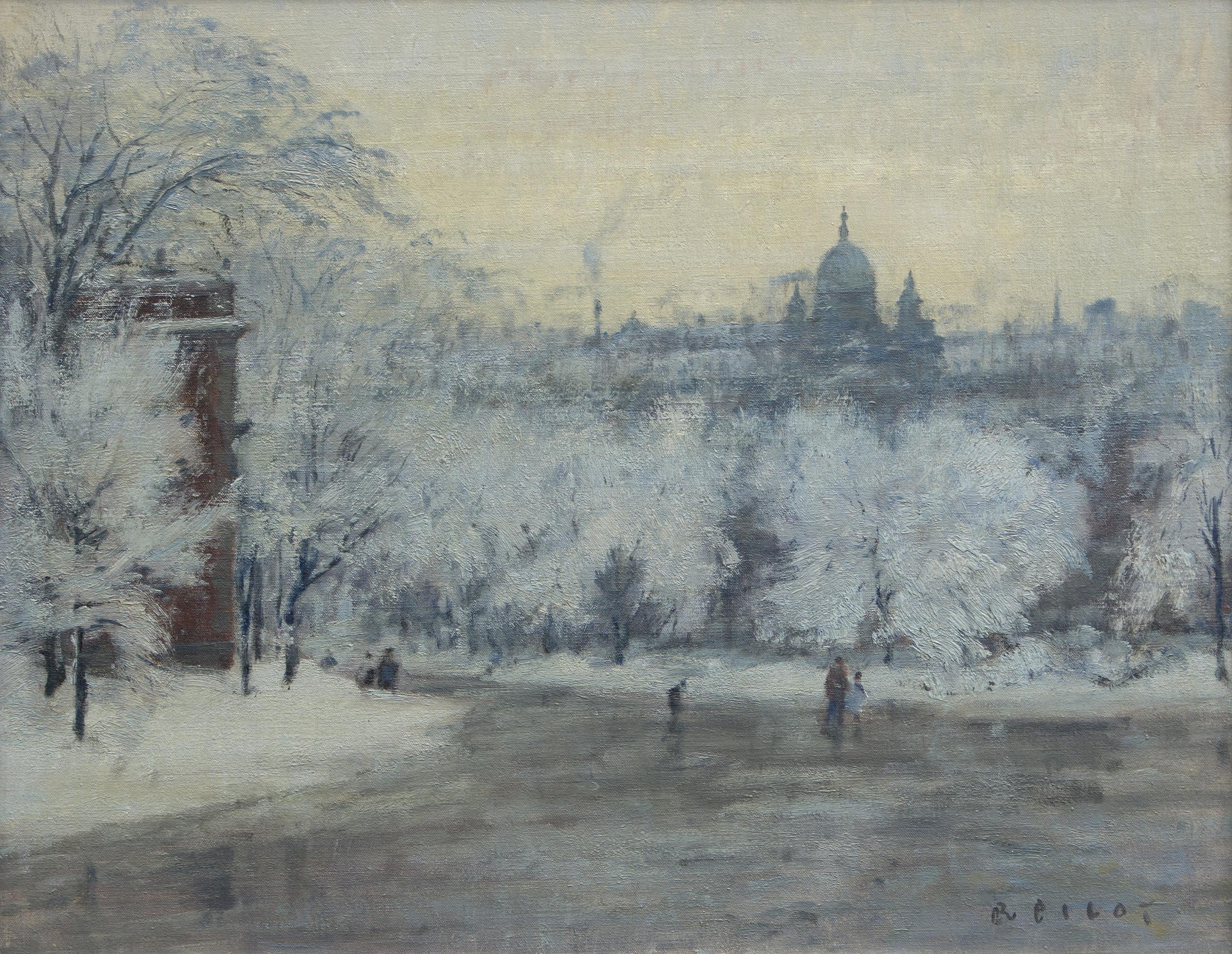 Robert Wakeham Pilot (1898-1967) - Journée d'hiver, Westmount, c. 1945