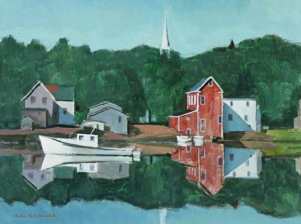 Alan Caswell Collier (1911-1990) - Mahone Bay, Nova Scotia; 1984