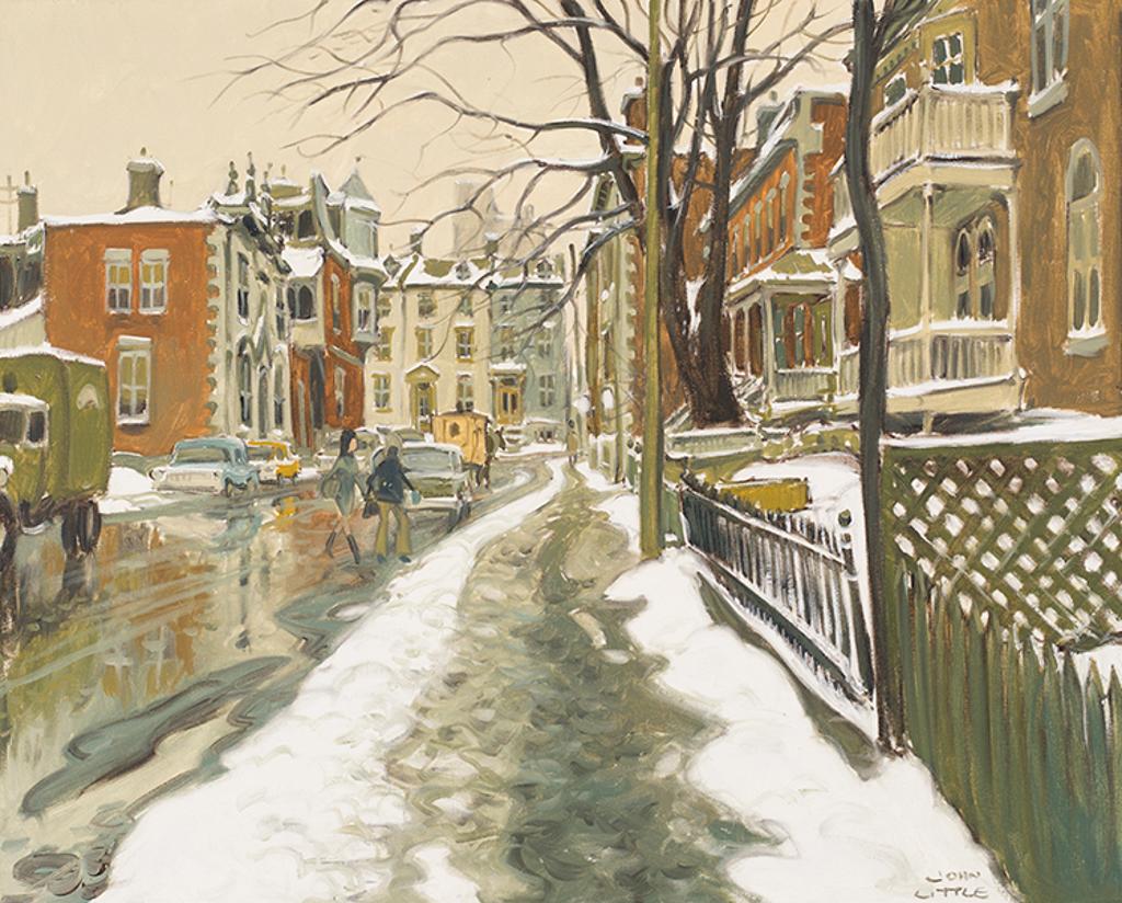 John Geoffrey Caruthers Little (1928-1984) - Rue Milton, Montreal