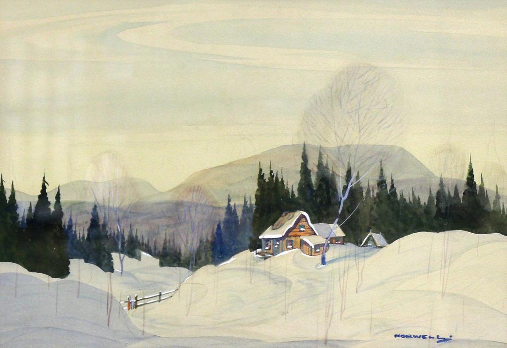Graham Norble Norwell (1901-1967) - Chalet In The Laurentians