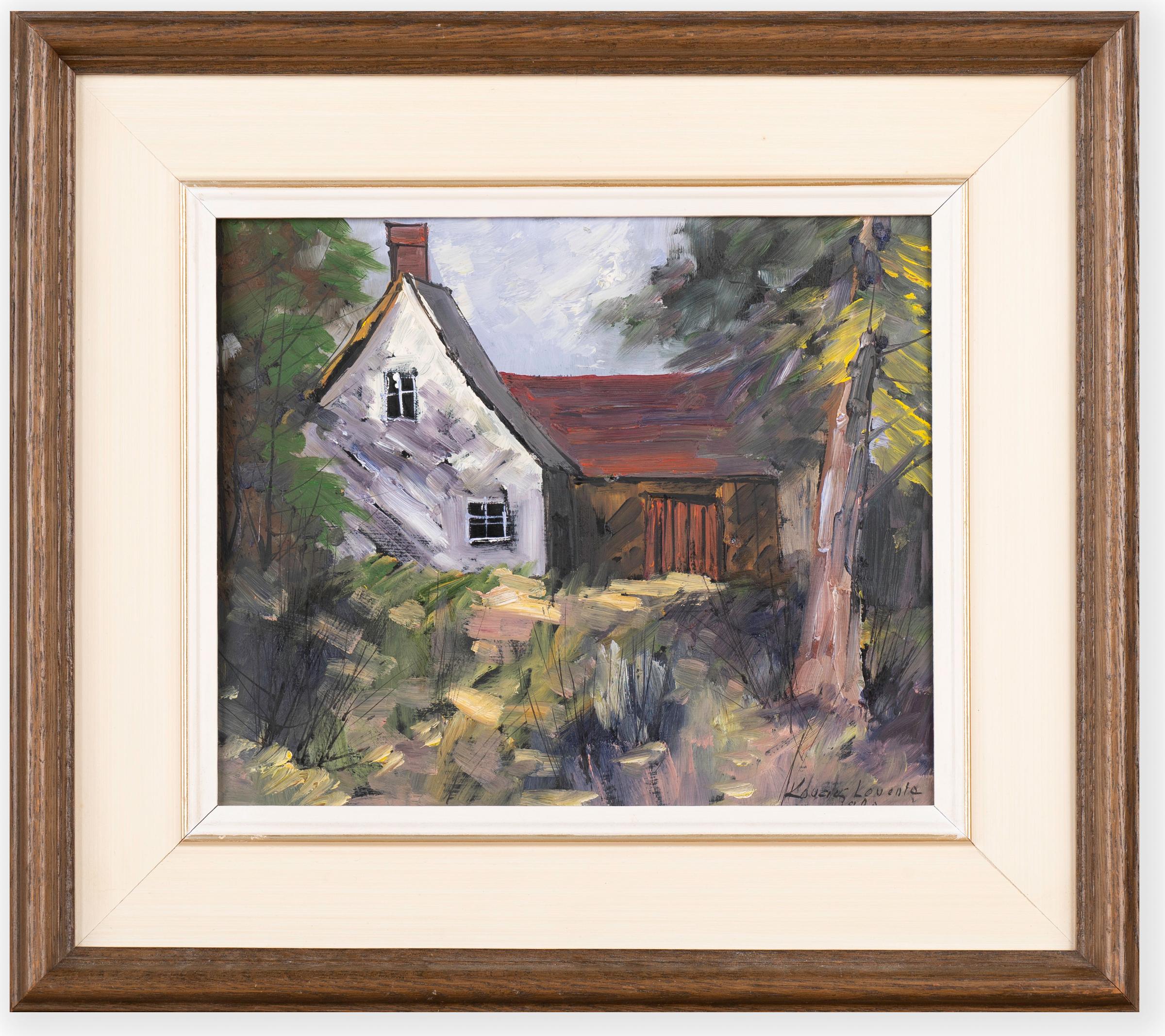 Levente Kovács - Untitled (White and Red House)