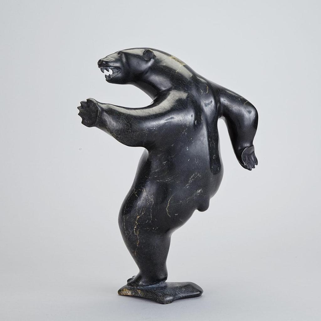 Davie Atchealak (1947-2006) - Dancing Polar Bear