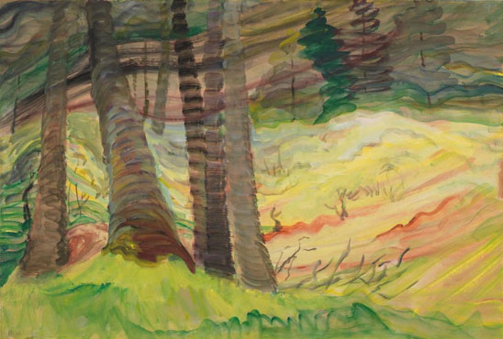 Emily Carr (1871-1945) - Woodland Interior