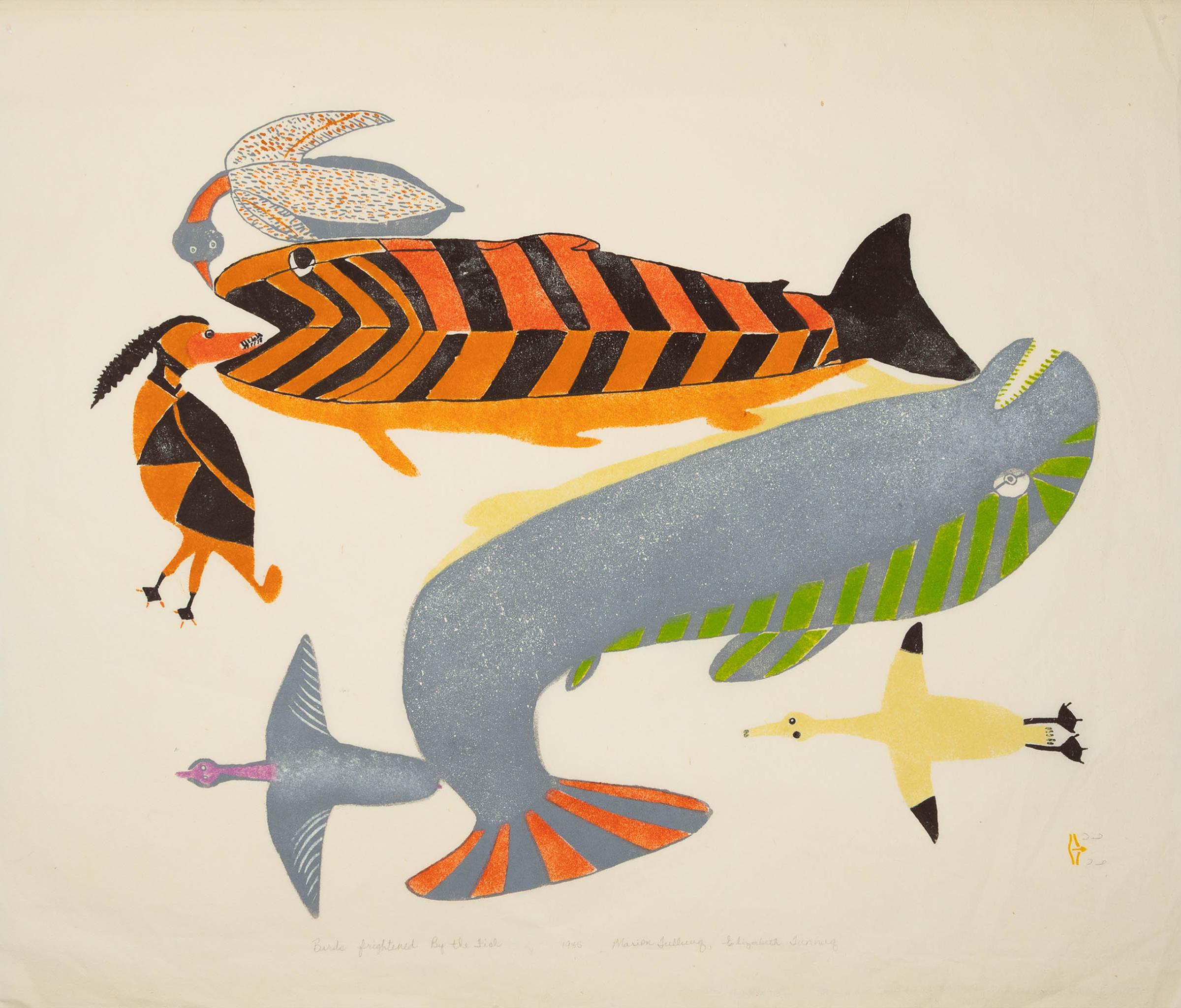 Marion Tuu'Luq - Birds Frightened By The Fish, 1985