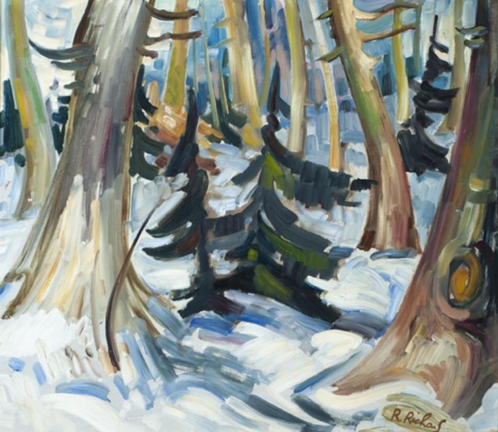 René Jean Richard (1895-1982) - Forest in Winter