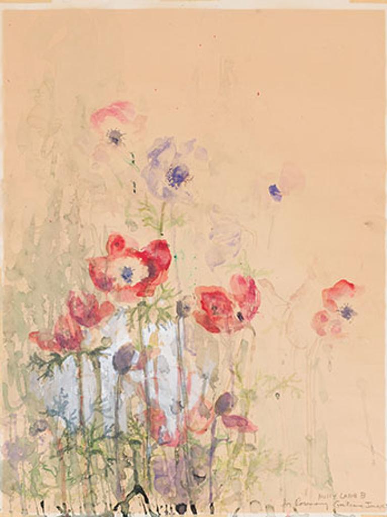 Molly Joan Lamb Bobak (1922-2014) - Flowers, Galiano