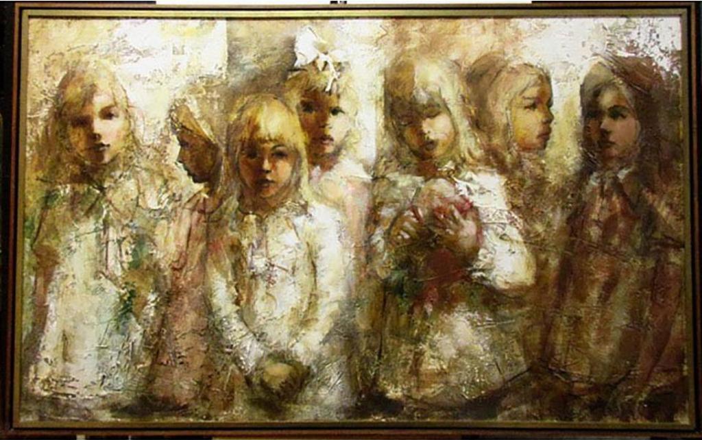 Julius Damasdy (1937-2020) - Untitled (School Girls)
