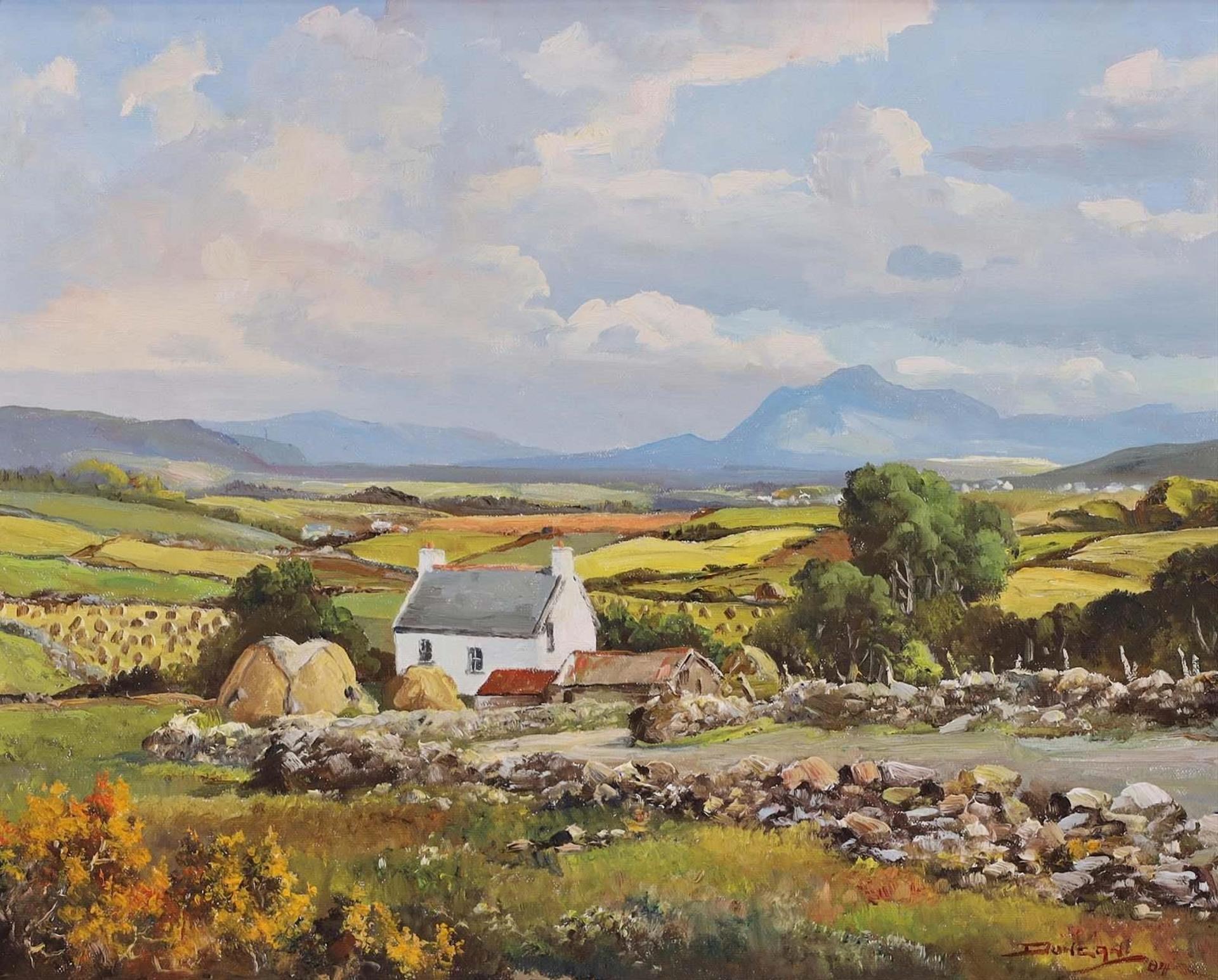 Duncan Mackinnon Crockford (1922-1991) - Dunmull, The Road To Portrush, Co. Antrim; 1984