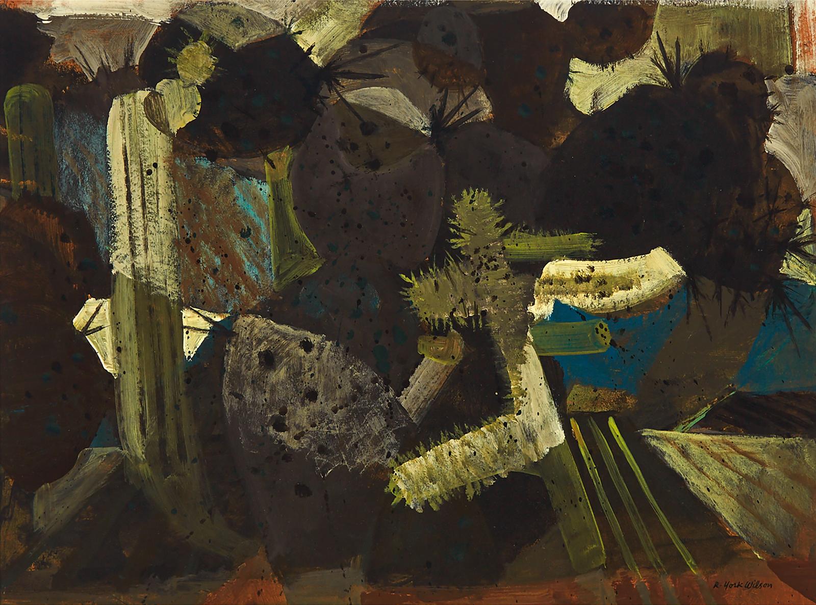 Ronald York Wilson (1907-1984) - Cactus Arrangement, 1951