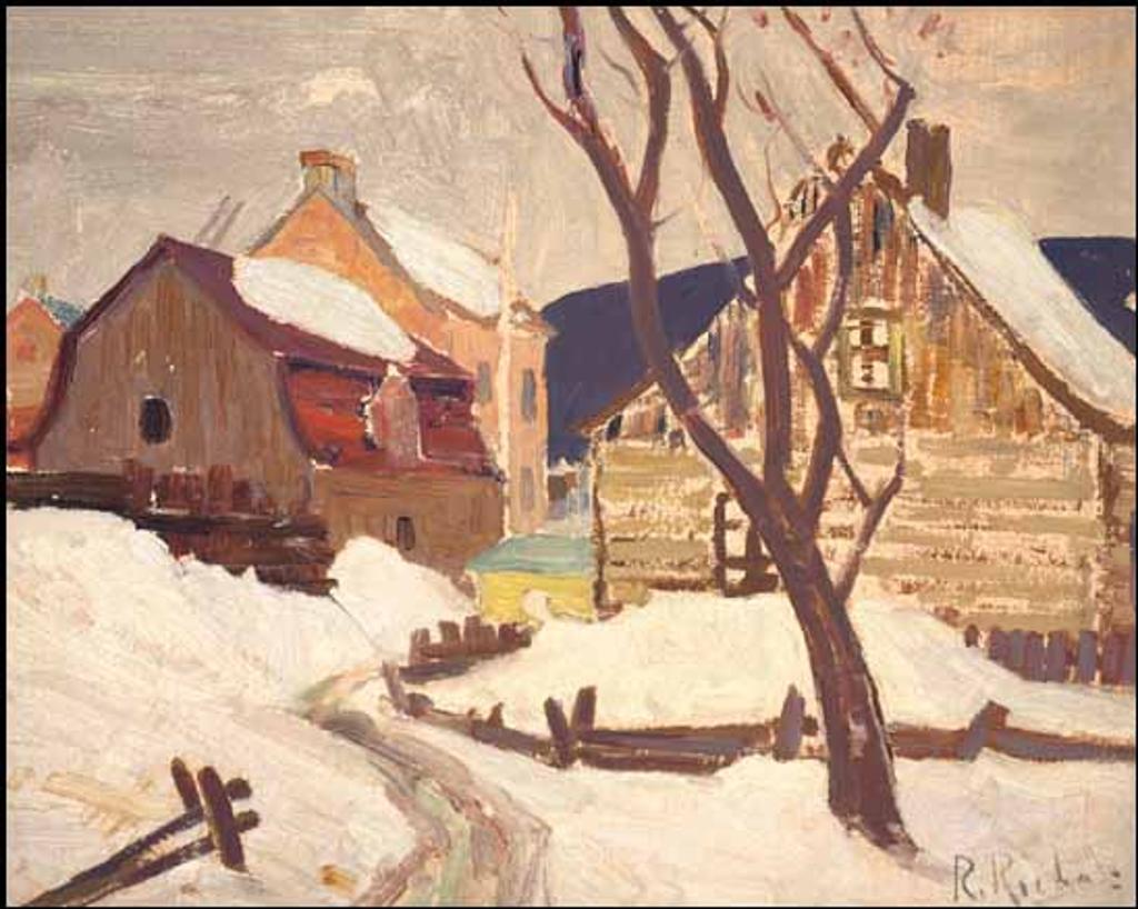 René Jean Richard (1895-1982) - Winter Village