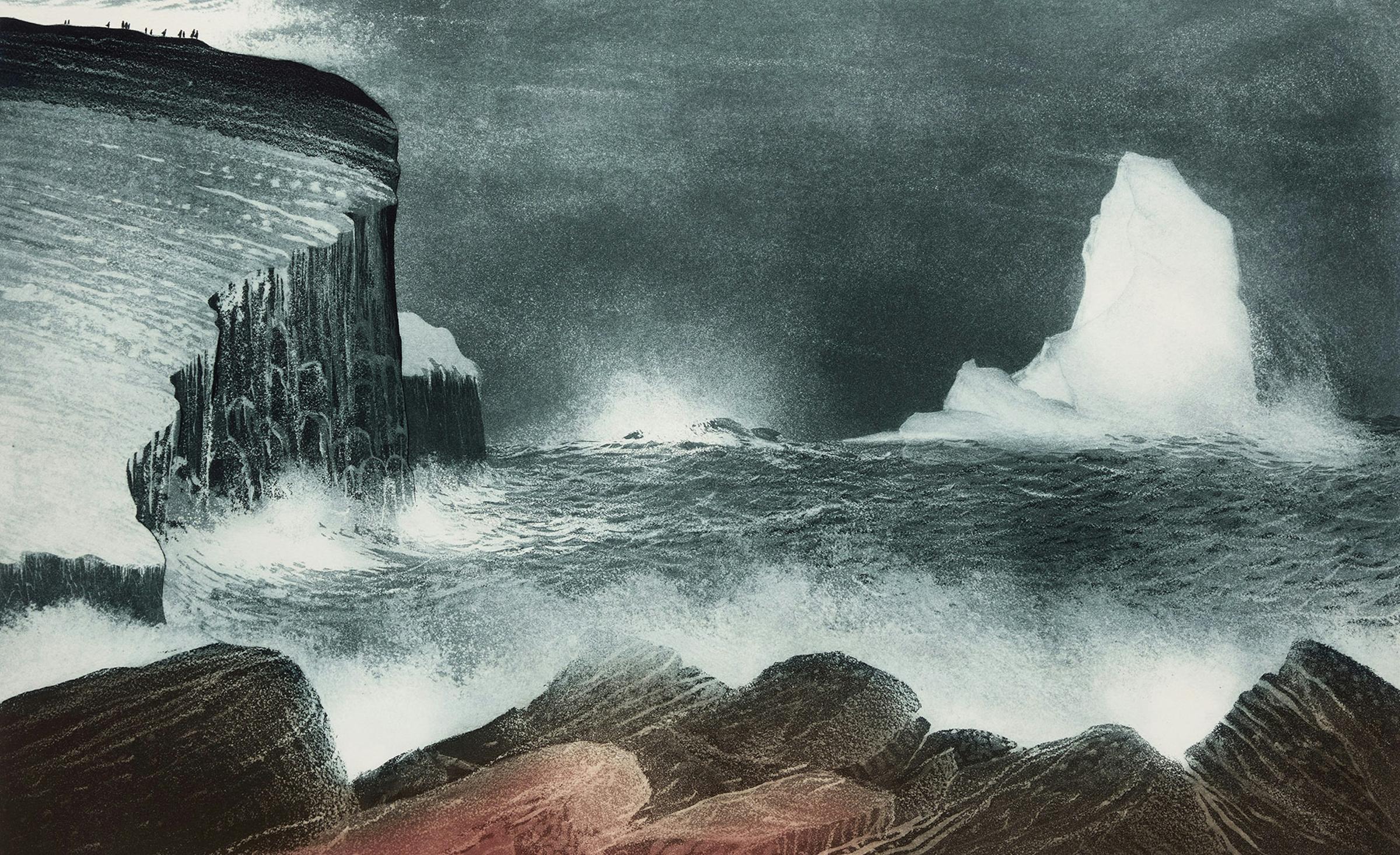 David Lloyd Blackwood (1941-2022) - April Iceberg off Bragg's Island