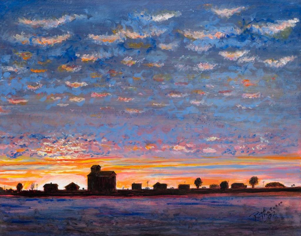 Richard Thatcher (1946) - Prairie Nightfall