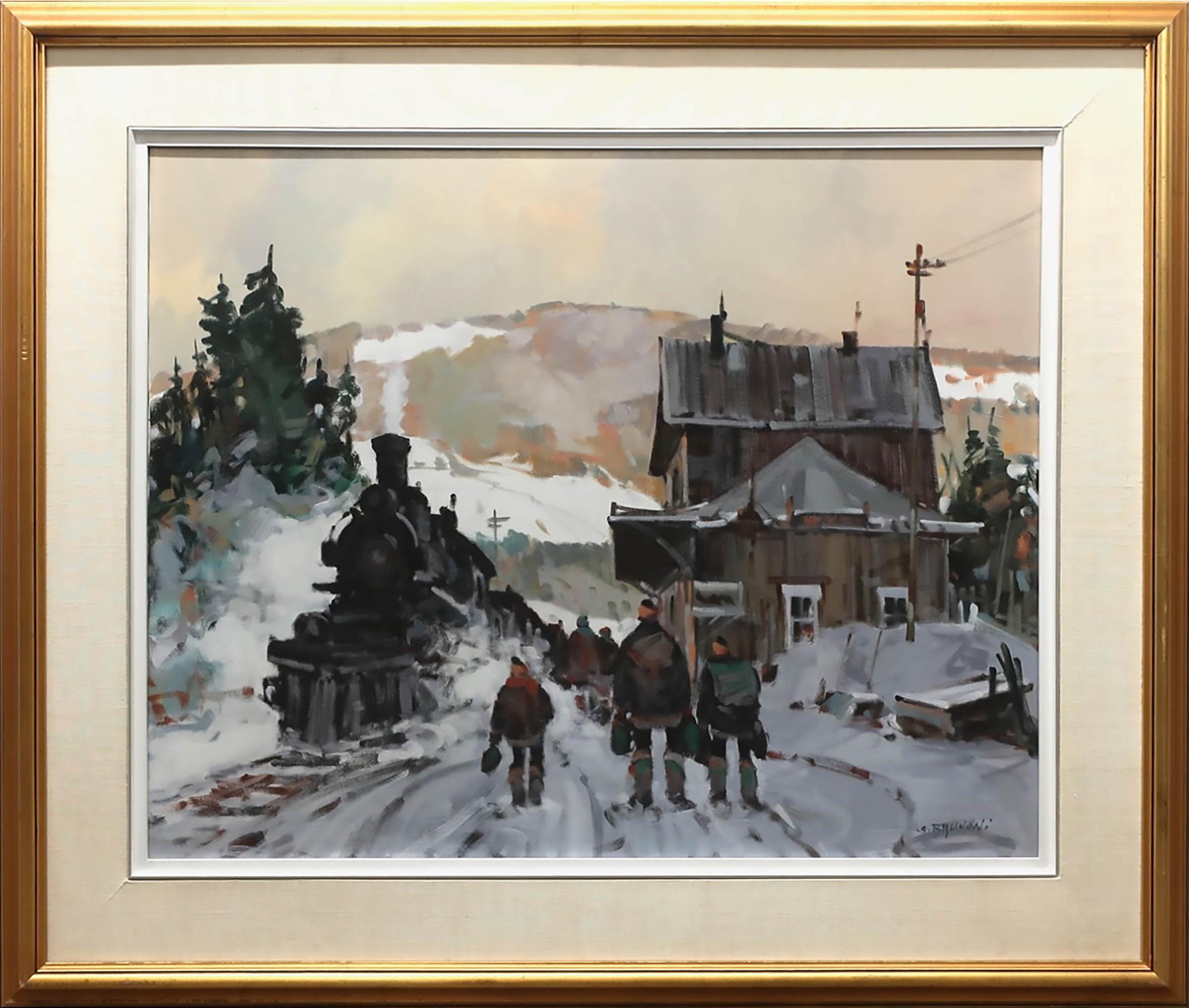 Serge Brunoni (1938-2020) - Le Train Du Nord (The Northern Train)