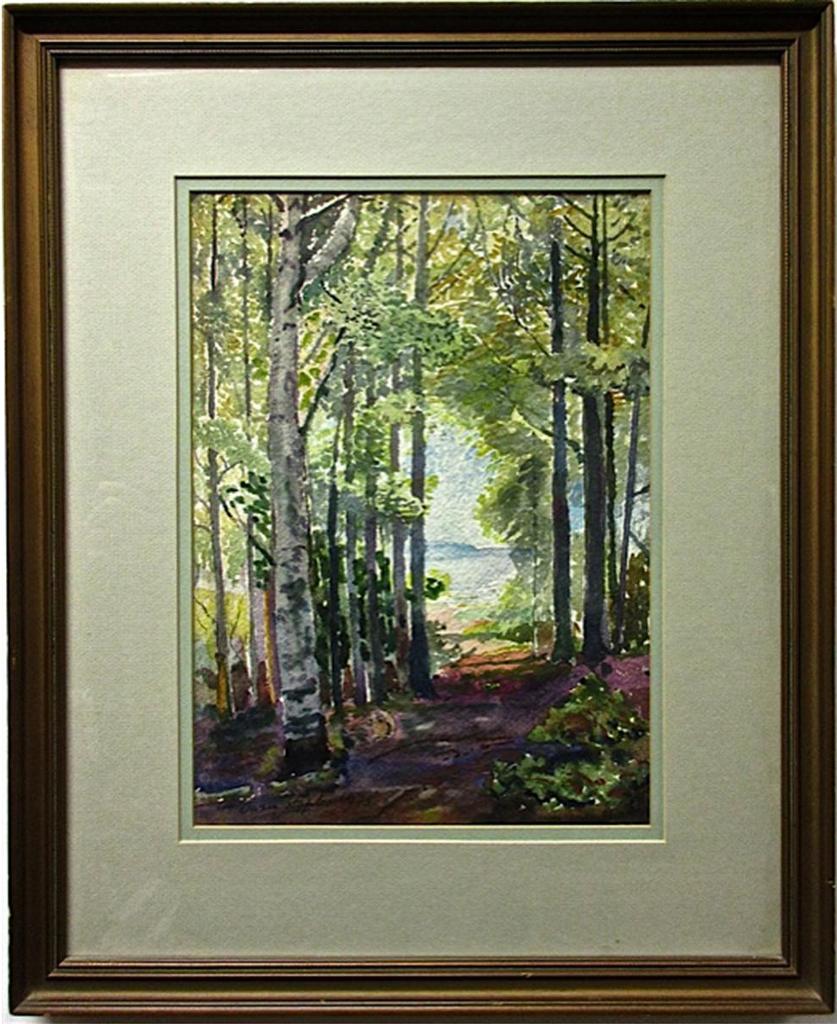 Owen B. Staples (1866-1949) - Path Through Woods