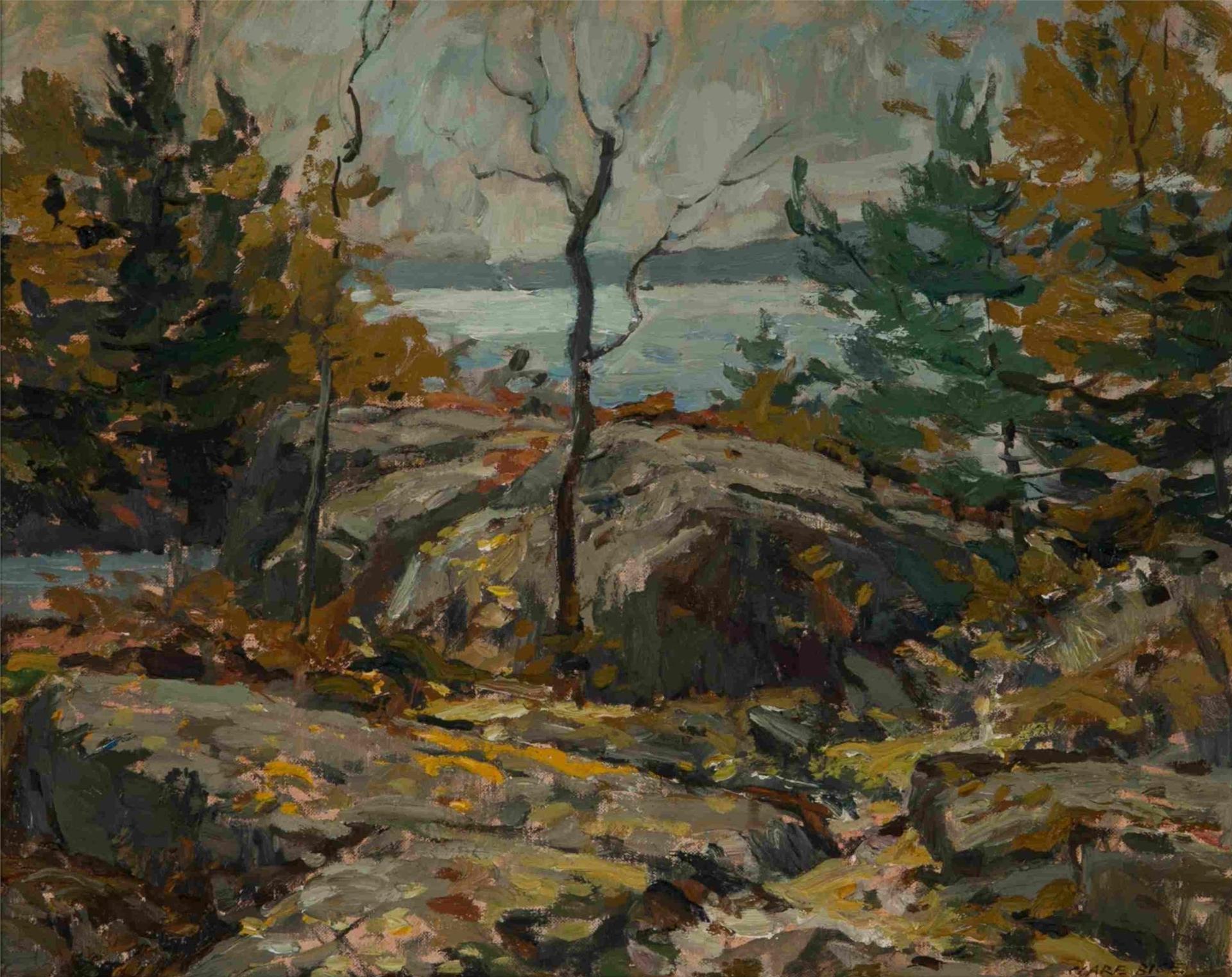 Clare Bice (1909-1976) - The Deer Trail, Papineau Lake, Near Combermere, East of Algonquin