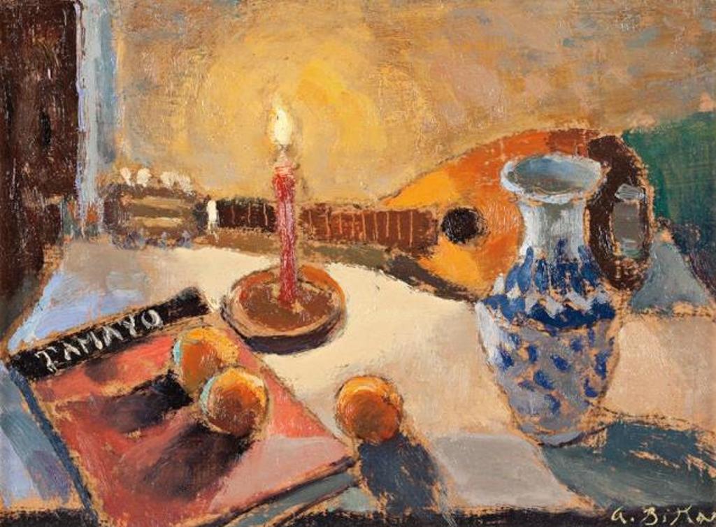 Antoine Bittar (1957) - Still Life with Candle