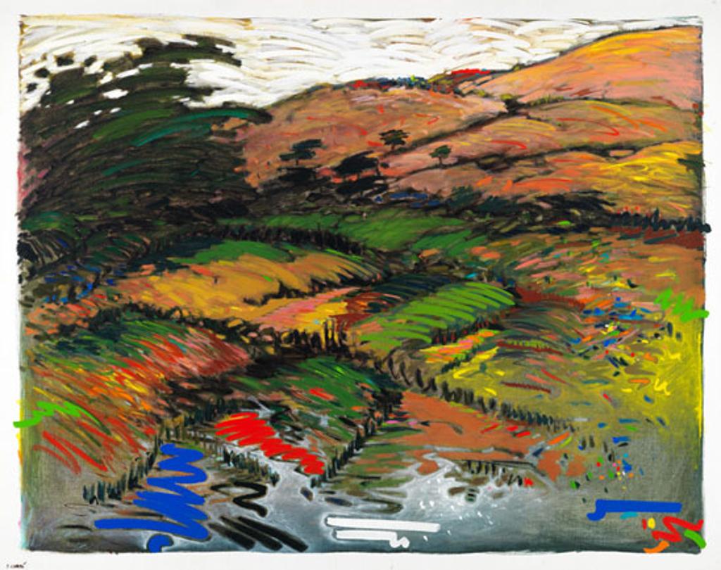 Yehouda Leon Chaki (1938-2023) - Landscape 2011