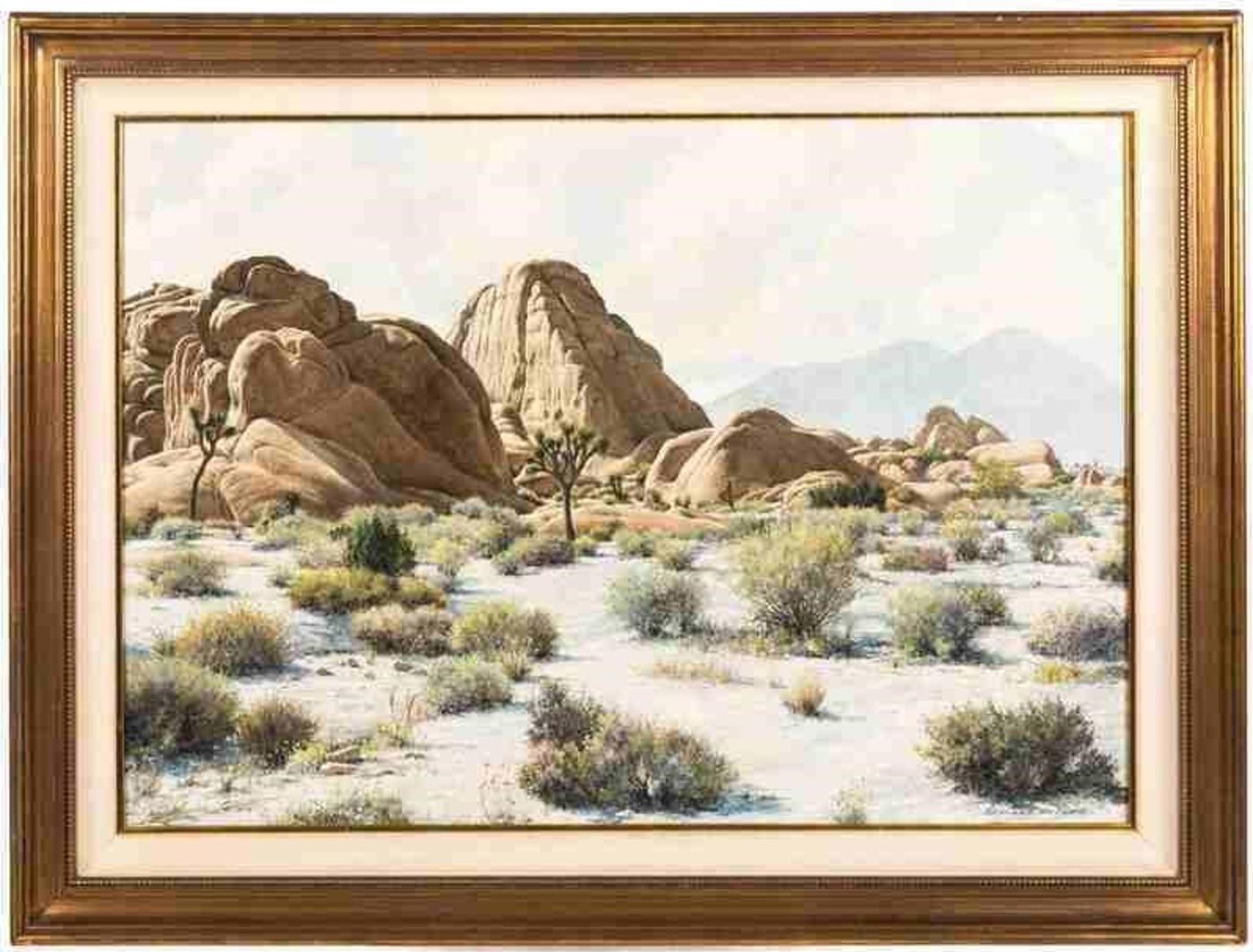 Bernard Wynne (1920-2009) - Desert landscape