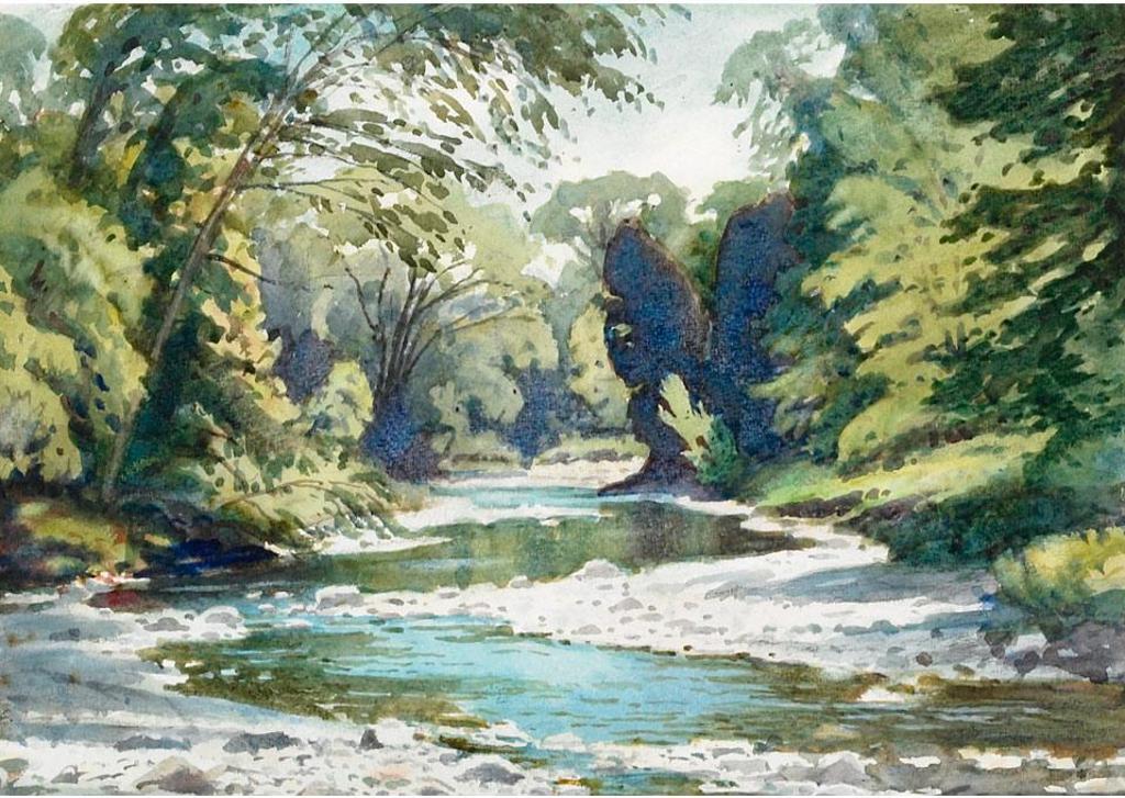 Frederick Henry Brigden (1871-1956) - River Rapids