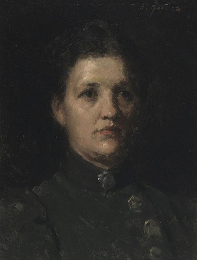 Robert Harris (1849-1919) - Portrait Of A Lady
