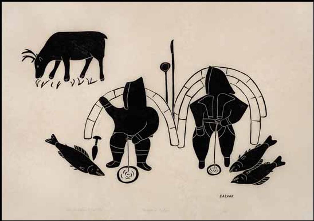 N.W.T. Holman Prints - Six Prints from the Holman Eskimo Co-operative