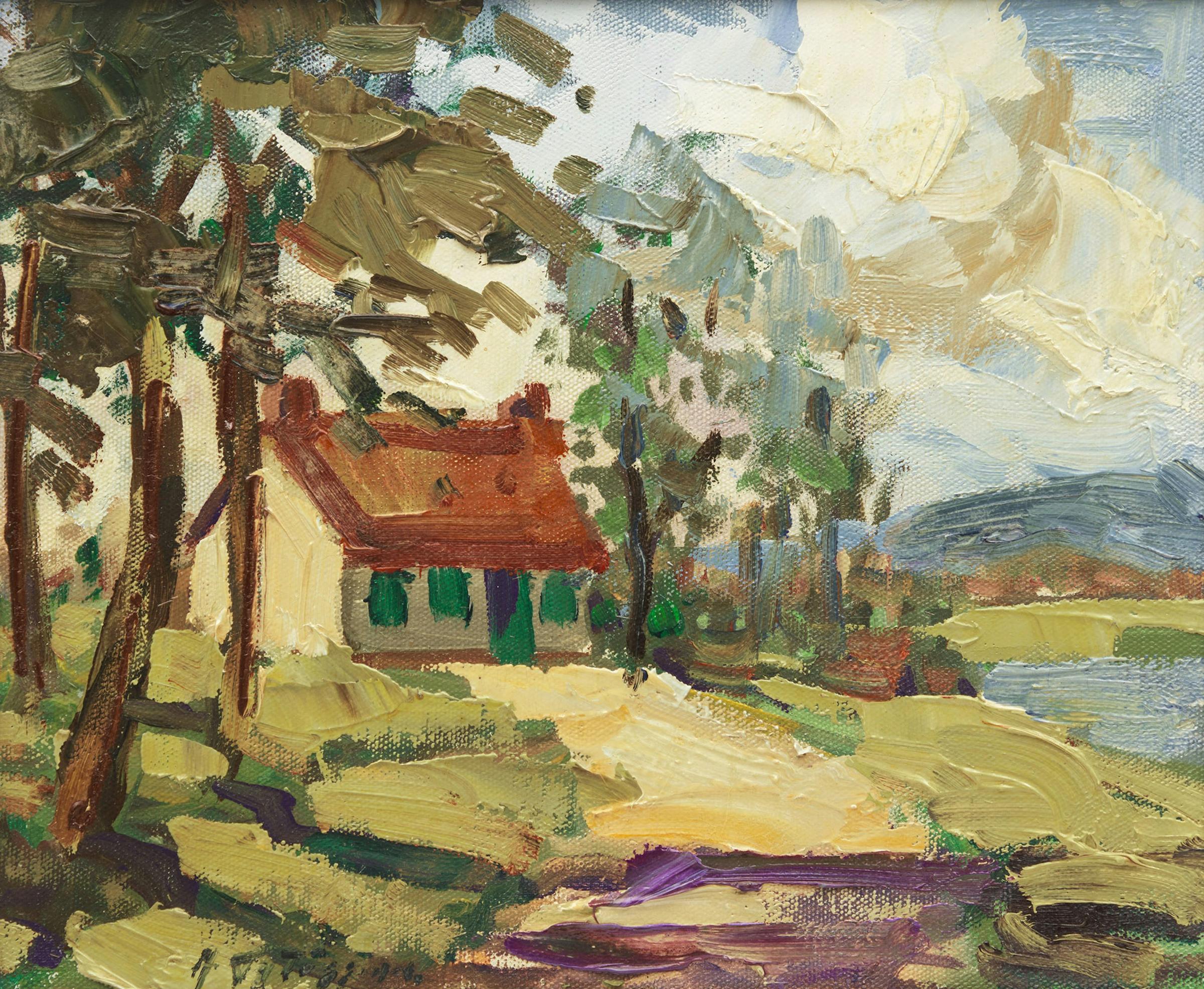 Armand Tatossian (1948-2012) - Three Landscape Scenes
